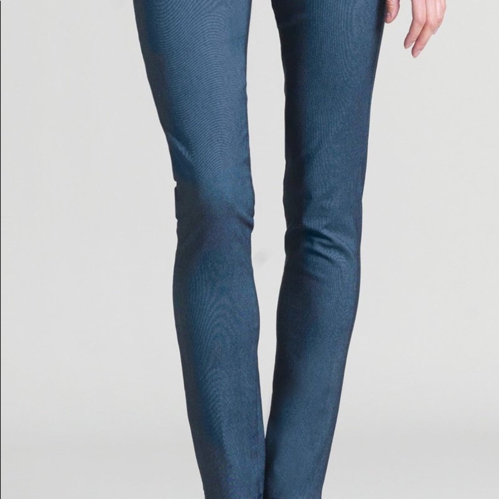 CLARA SUN WOO Techno Stretch Straight Leg Pant
